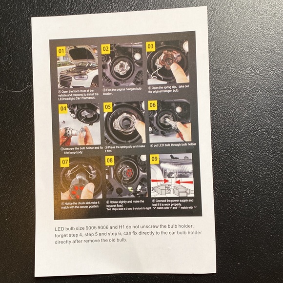 VS1, super light LED light, headlight kit, power 50w - Picture 6 of 6